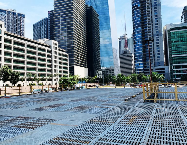 ADB highest floor Open Space Steel Parking Area by UPark