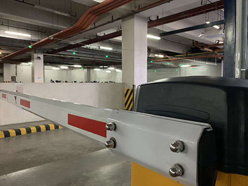 Automatic Barrier in Parking Area